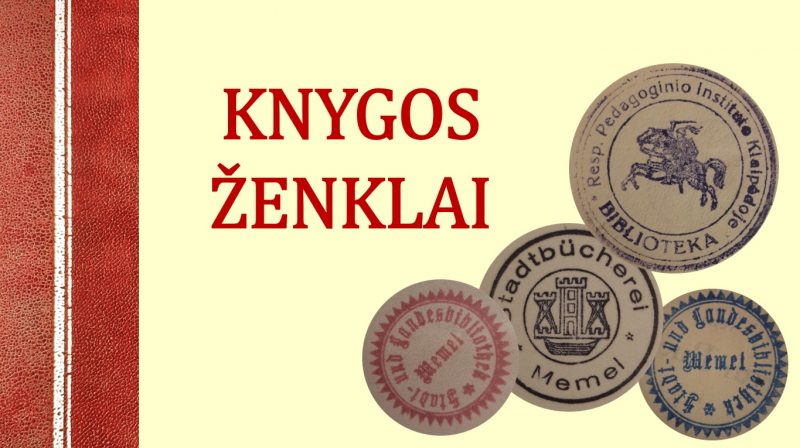 Edukacijos „Knygos ženklai“ skaidrė