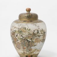 Kinkozan. Satsuma  vaza. Meidži laikotarpis (1868–1912). Keramika. Japonijos fondas
