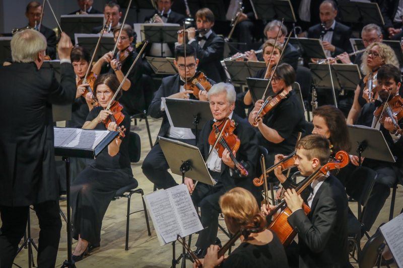 Lietuvos valstybinis simfoninis orkestras. Vytauto Petriko nuotr.