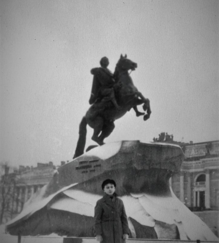 Leningrade 1957 m. Asmeninio archyvo nuotr.