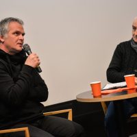 Pokalbis kino klube su režisieriumi Audriumi Stoniu. 2015 m. Žyginto Jurevičiaus nuotr.
