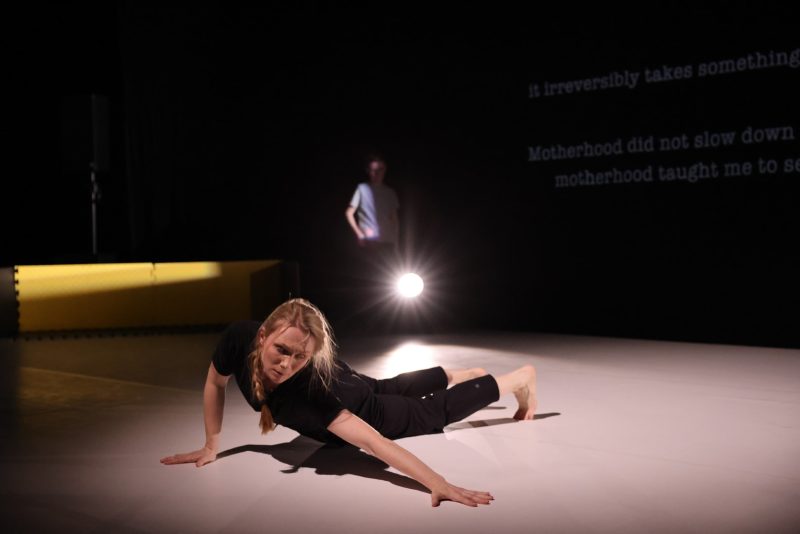 Choreografės Raimondos Gudavičiūtės šokio spektaklis „M(other)“. Organizatorių nuotr.