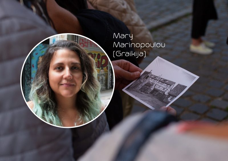 Rezidentė Mary Marinopoulou iš Graikijos. KKKC vizualinė medžiaga
